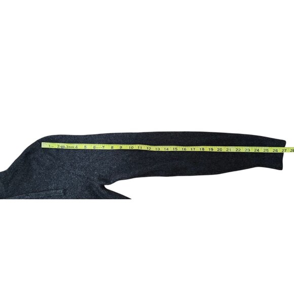 Naadam Sweater M Recycled Cashmere Hoodie Dark Gray Casual - Picture 13 of 15